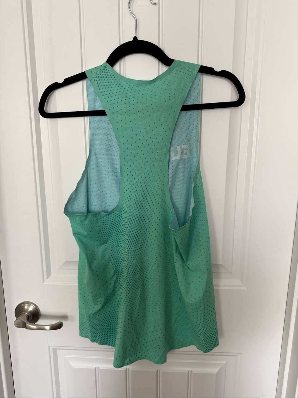 Elite Nike Mint Green Running Tank Top - Picture 2 of 5